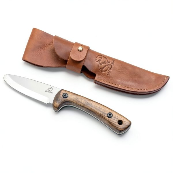 BeaverCraft BSH Kid Bushcraft Knife Full Tang Walnut-1