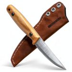 BPS Finn Lite Carbon Steel Camping Knife Wood Handle-0