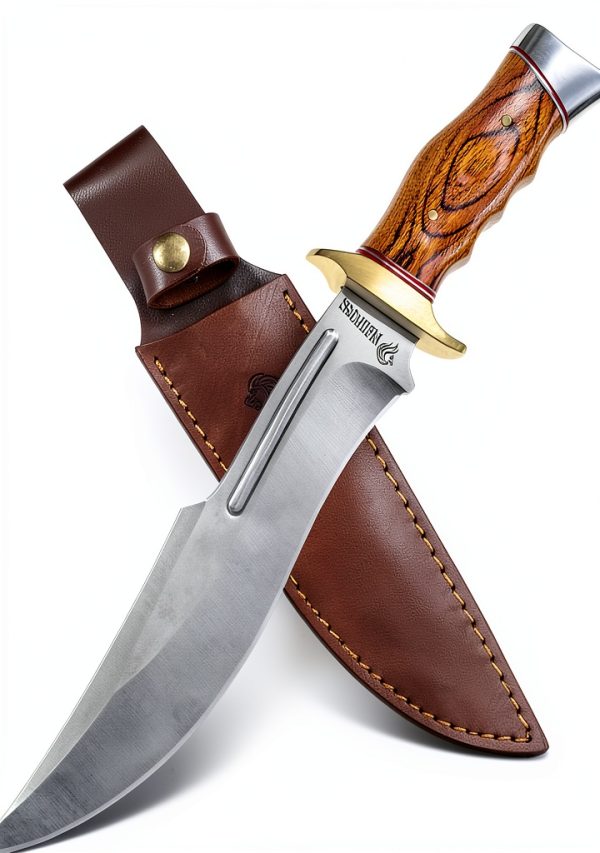 NedFoss SA78 Hunting Knife 7 Inch Stainless Steel Fixed-0