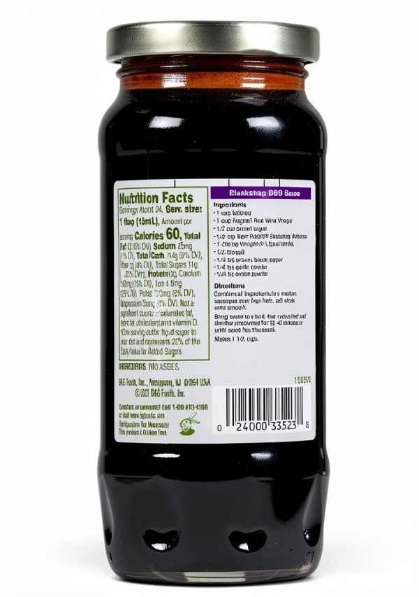 Brer Rabbit Blackstrap Molasses Non GMO Grocery Food-1
