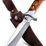 Purple Dragon Fixed Blade Knife Full Tang Stainless Steel-0