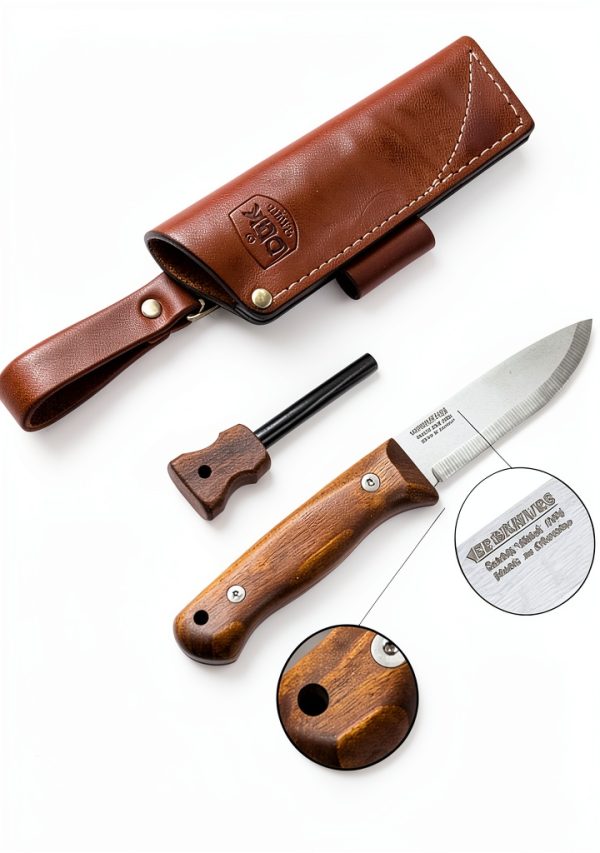 BPSKNIVES Bushmate Carbon Steel Bushcraft Knife Outdoor-1