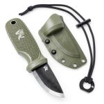 ODENWOLF W-Mini 2 Neck Knife D2 Steel Fire Starter-0