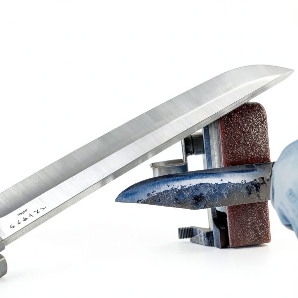 Purple Dragon Japanese Fixed Blade Knife D2 Steel Wood-2