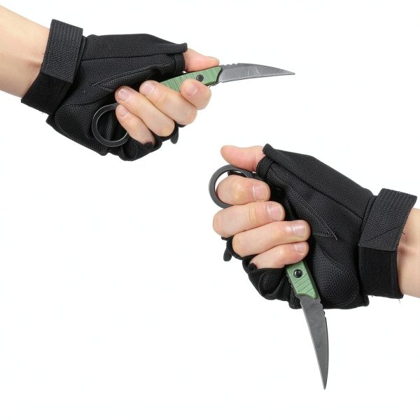 Whomyis K155 EDC Fixed Blade Knife Lightweight S90V Steel-3