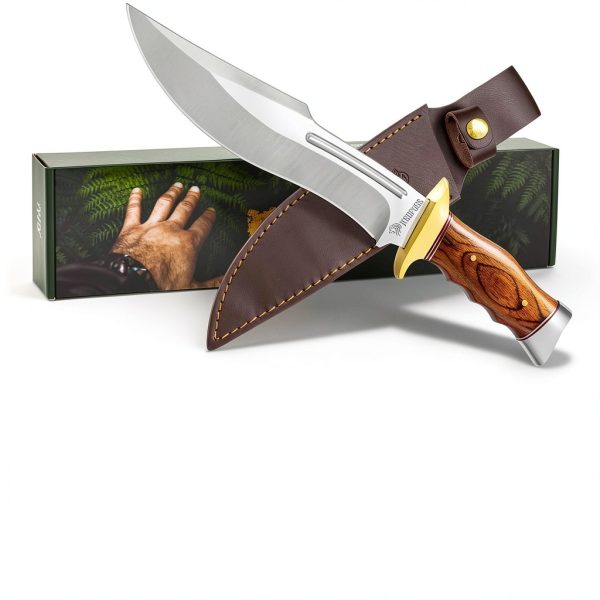 NedFoss SA78 Hunting Knife 7 Inch Stainless Steel Fixed-5
