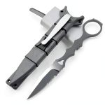 PAVCEING Portable Knife Full Tang Stainless Steel Outdoor-0