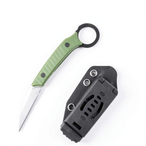 Whomyis K155 EDC Fixed Blade Knife Lightweight S90V Steel-6