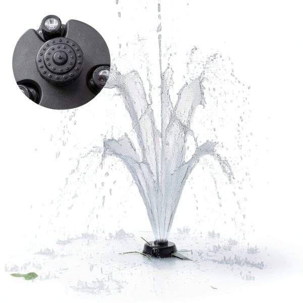 Pond Boss Submersible Fountain Black Ceramic ¼HP-8