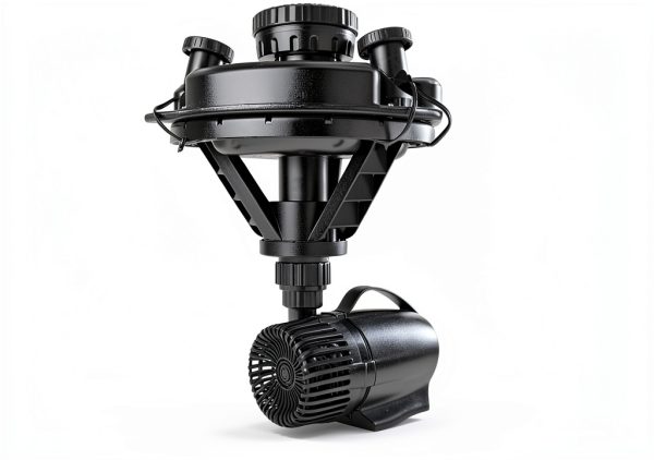 Pond Boss Submersible Fountain Black Ceramic ¼HP-1