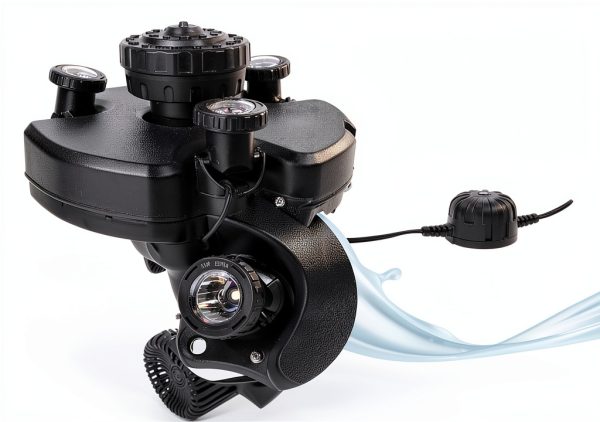 Pond Boss Submersible Fountain Black Ceramic ¼HP-5