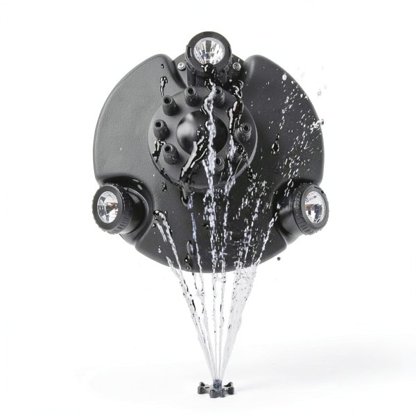 Pond Boss Submersible Fountain Black Ceramic ¼HP-6
