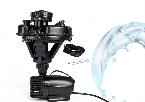 Pond Boss Submersible Fountain Black Ceramic ¼HP-2