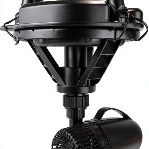 Pond Boss Submersible Fountain Black Ceramic ¼HP-0