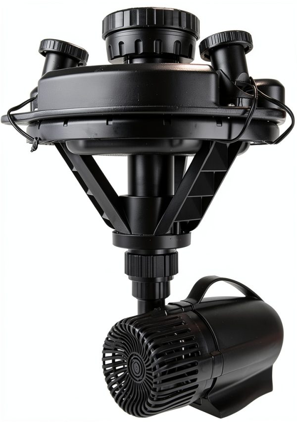 Pond Boss Submersible Fountain Black Ceramic ¼HP-0