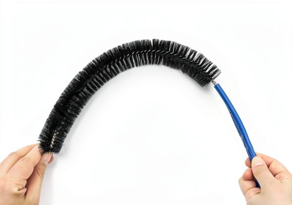 Flexible Cleaning Tool,Bendable Sewer Drain Brush, Long Pipe Cleaner for Home Kitchen Sink, Shower and Tub Hair Clogs-1